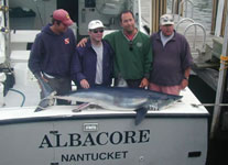 Albacore Charters - Nantucket - Shark